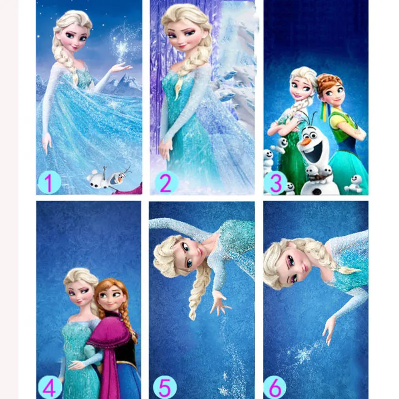 

70*140cm thin Blanket Bath Beach Towel Children cartoon bath towel Swim Shower For kids Gift