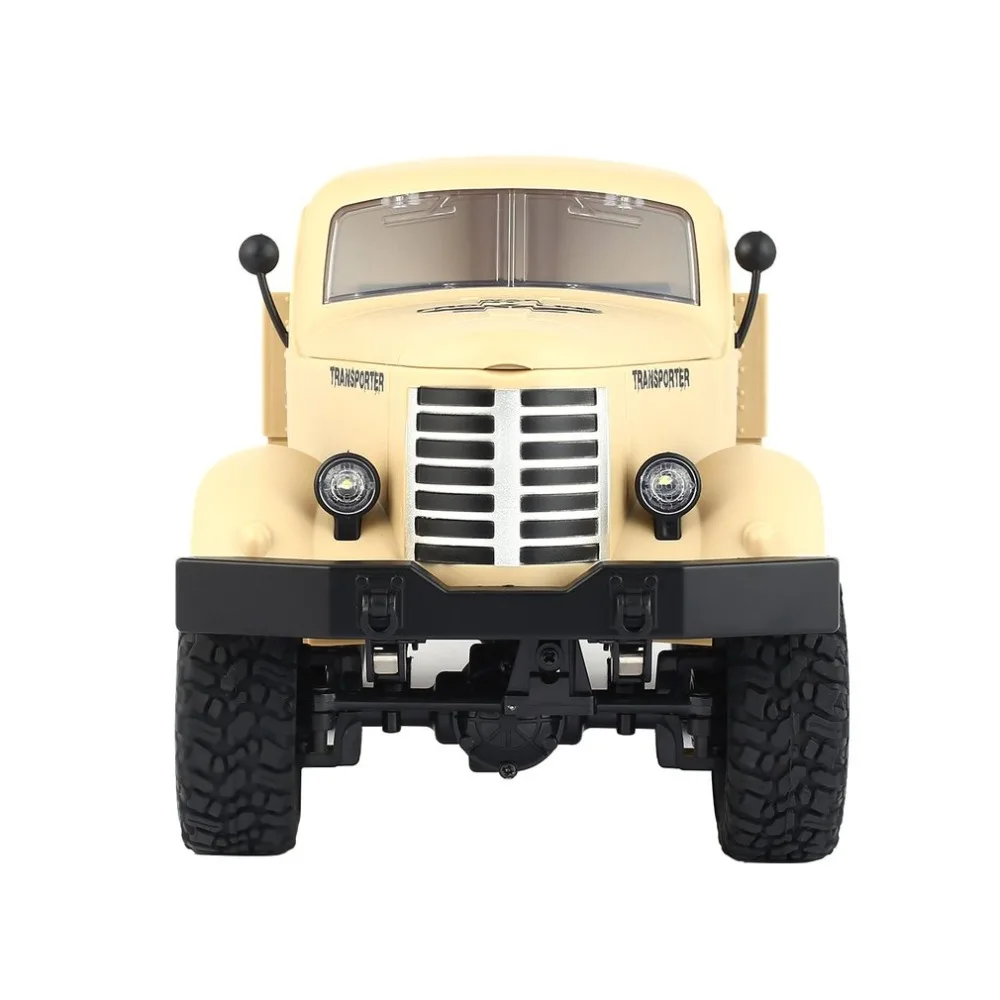 

JJR/C Q60 1/16 2.4G 6WD RC Off-Road Military Truck Transporter RC Car Remote Control Vehicle for Children Gift Kids Toy