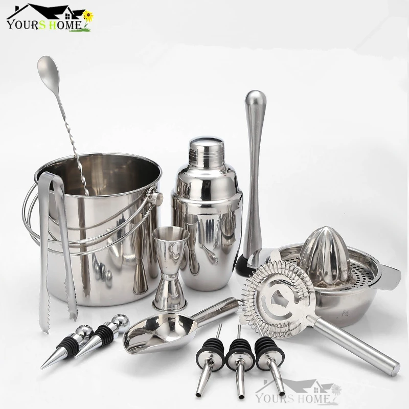 

Bar Sets Stainless steel Lounge Cup Boston Cup Shaker Cocktail Shakers