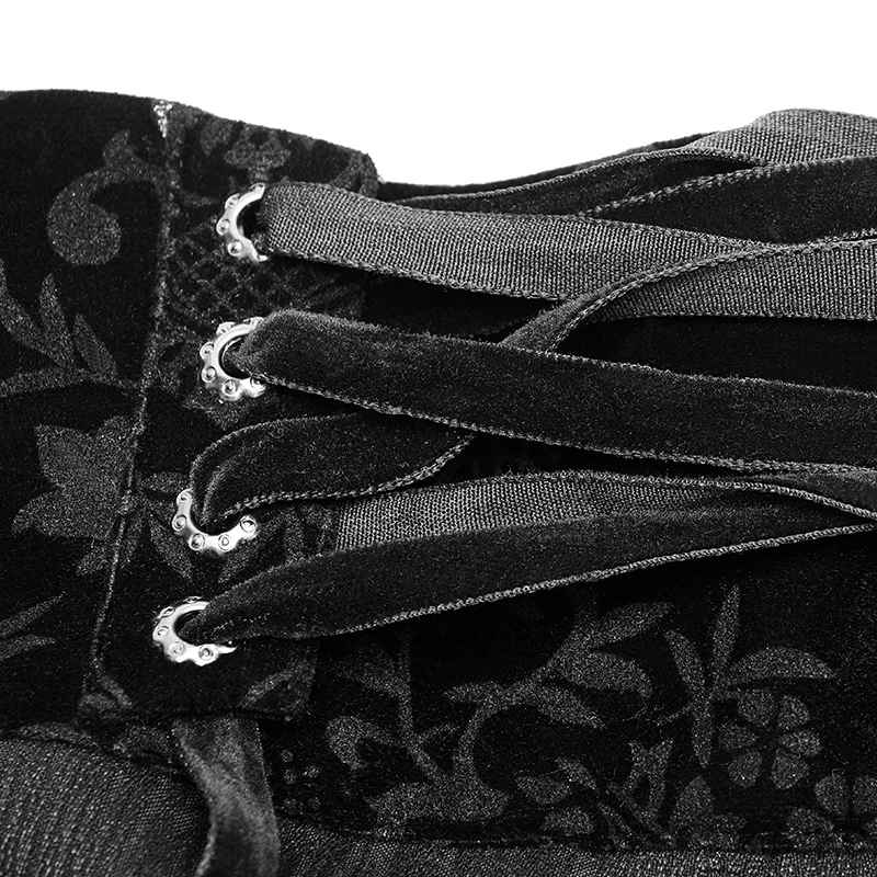 Панк рейв готические темные полосы брюки Повседневная вечерние мужские официальные свадебные брюки талия-голова Сращивание уток вельвет