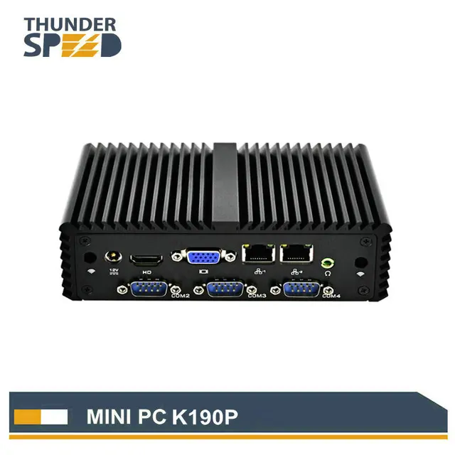Best Price Fanless Mini PC Intel Celeron J1900 4 COM Port Serial Port Dual LAN PFsense VPN Router Windows Linux Internal WIFI Best Price Fanless Mini PC Intel Celeron J1900 4 COM Port Serial Port Dual LAN PFsense VPN Router Windows Linux Internal WIFI
