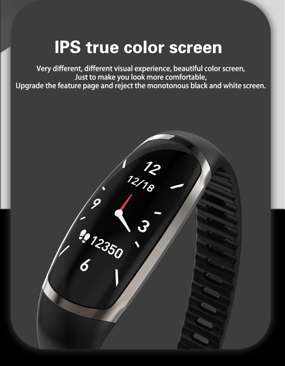 Smart Bracelet R16 Android IOS Heart Rate Band Sleep Monitor Blood Pressure Fitness Tracker Waterproof Color Screen Sport Band (2)