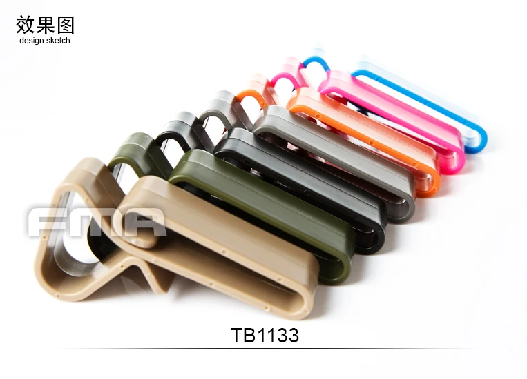 

3 Pieces Multiple Colour FMA Outdoor Sports ABS Universal Belt Hook