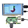 Pantalla táctil LCD HDMI de 5 pulgadas, 800x480, TFT, para Raspberry Pi 4B / 3B + / 3B / 2 Modelo B/PC, controlador gratuito, Plug and Play ► Foto 2/6