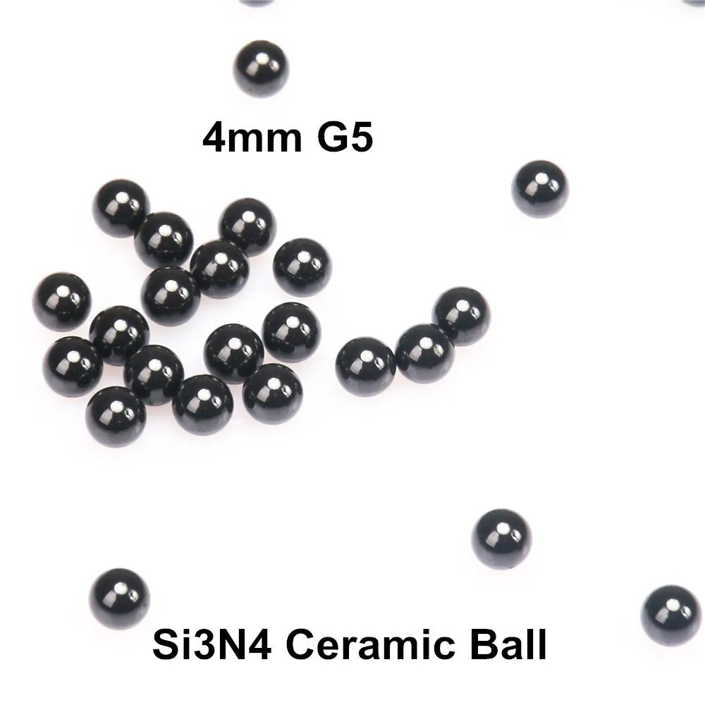 

4mm Silicon Nitride Ceramic Ball Si3N4 G5 500PCS used in Bearing,Pump, Valve ball, linear slider 4mm ceramic ball