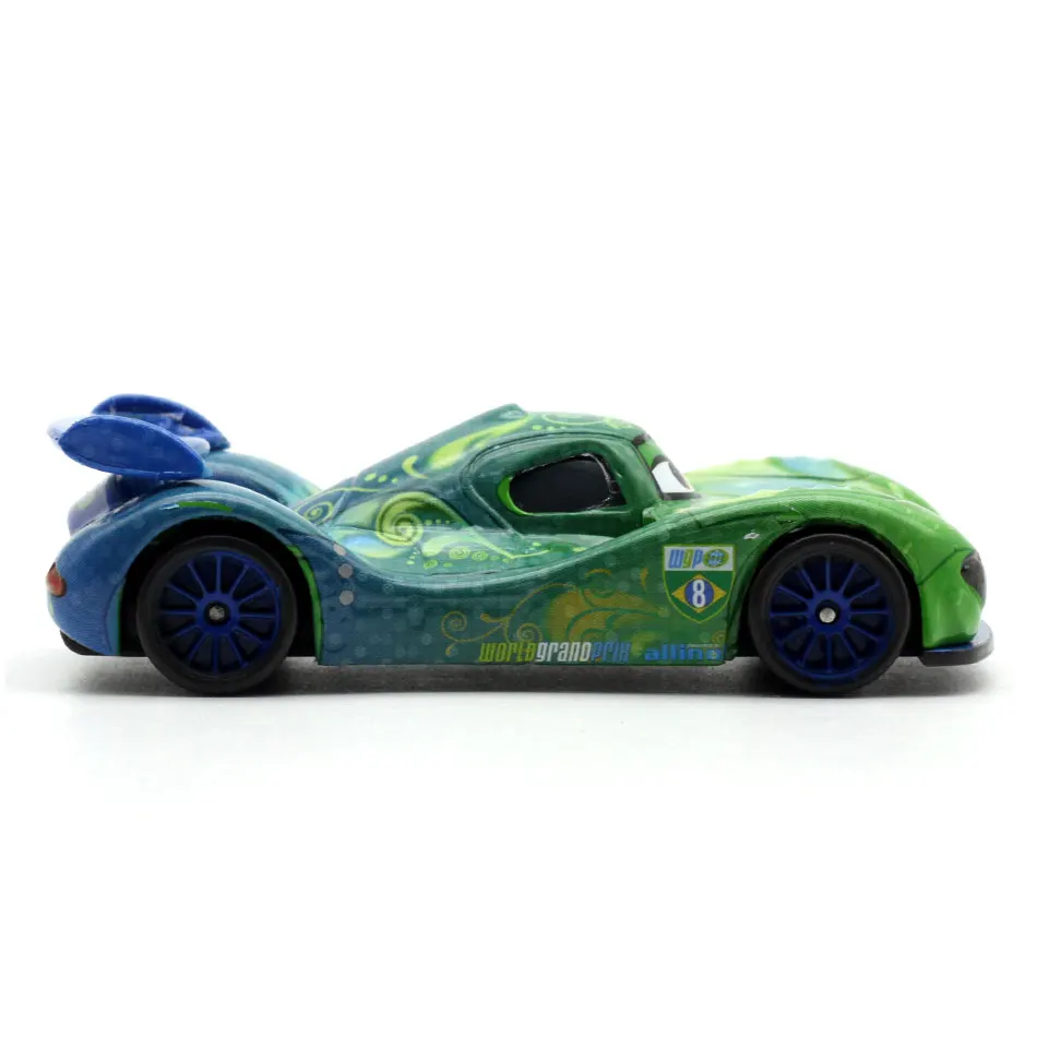 Disney Pixar Racing Cars 2 3 игрушки двойной цвет Lightnig McQueen Mater Ramirez 1:55 литье под давлением металлические игрушки из сплава модель фигурки мальчиков