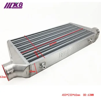 

Front Mount intercooler 450*230*65mm Universal Turbo Intercooler bar&plate OD=63mm RODIN