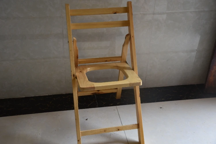 Портативный туалет, стул из цельного дерева, стул для туалета для взрослых старшего возраста, ручной работы, пожилых людей, медицинский комод, 160 кг табурет для унитаза