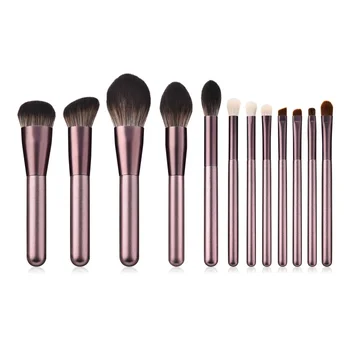 

12pcs Beauty Makeup Brushes Wooden Foundation Cosmetic Eyebrow Eyeshadow Brush Makeup Brush Sets Tools
