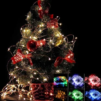 

Waterproof 5M/10M USB LED String Light LED Copper Wire String Holiday Outdoor Fairy Light For Christmas Party Wedding Decoration