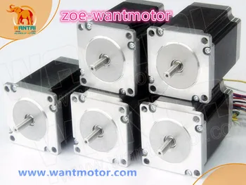

4pcs Wantai Nema 23 stepper motor WT57STH115-4204A 425oz-in 3A CE ROHS ISO plasmer cutter cnc