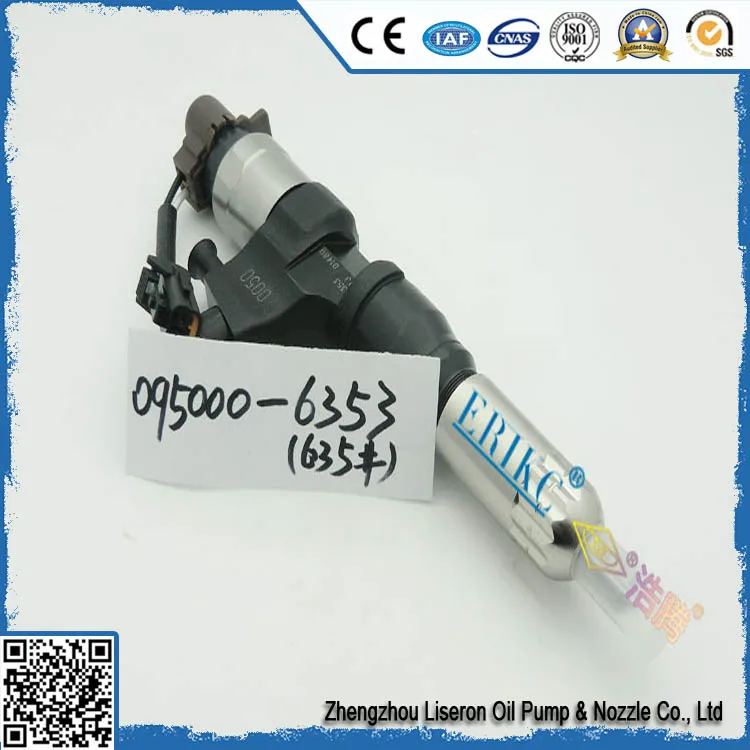 

ERIKC 6350 common rail diesel injector 095000-6350 (23670-E0050) and auto engine diesel injection assembly 0950006350