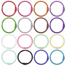 1 компл./10 шт. высокое качество металлические кольца-кольца для переплетения книг альбомы Сделай Сам школьные офисные принадлежности ремесло