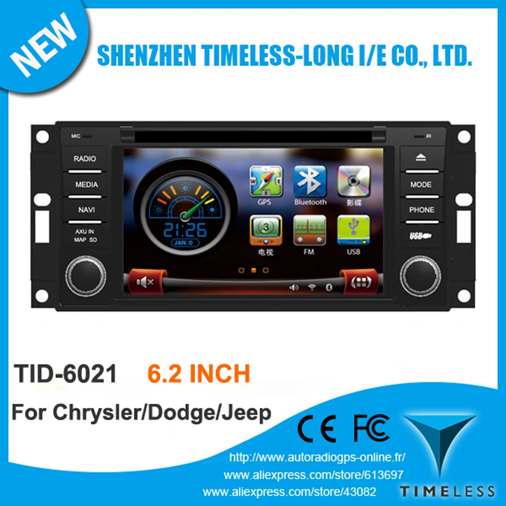 6.2" Car DVD Player For DODGE RAM 1500 2009 2011 With GPS Navigation