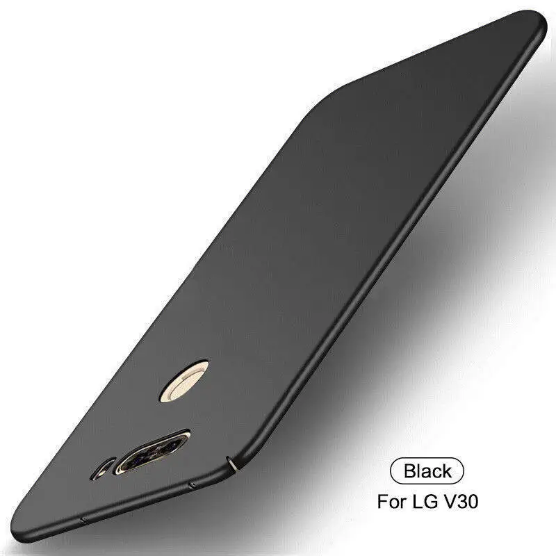 

For LG G7 ThinQ Ultra Thin Slim Silicone Matte Plastic Hard PC Back Case Cover For LG G5 G6 V20 V30 360 Full Body Coverage Coque