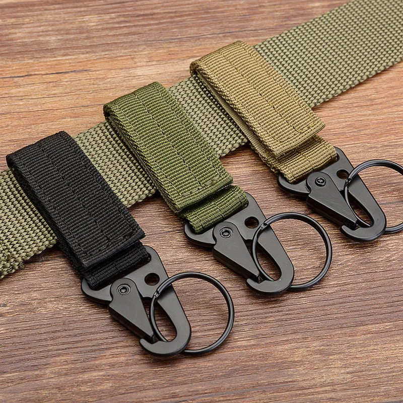 Tactical Belt Buckles&hooks For 5cm bing Olecranon Hook bag hook,Carabiner Trigger Spring