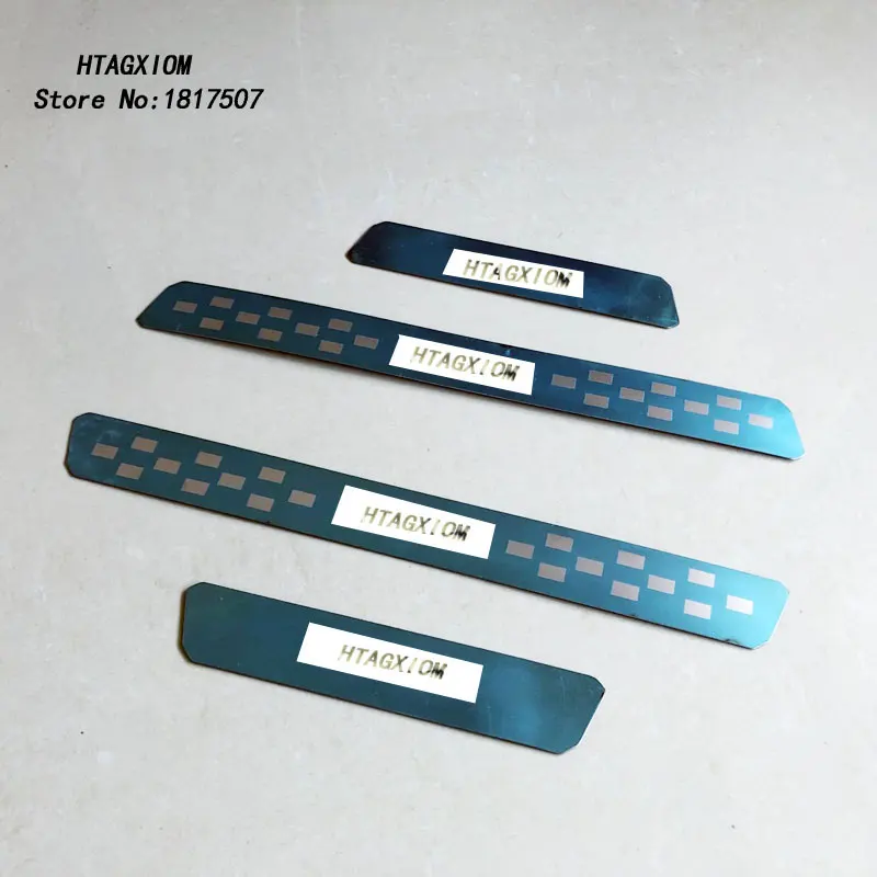 

Door Sill Protector Strip for Citroen C5 Aircross 2017 2018 Stainless Trim Car Styling Sticker Atuo Accessories & Parts 4 Pcs