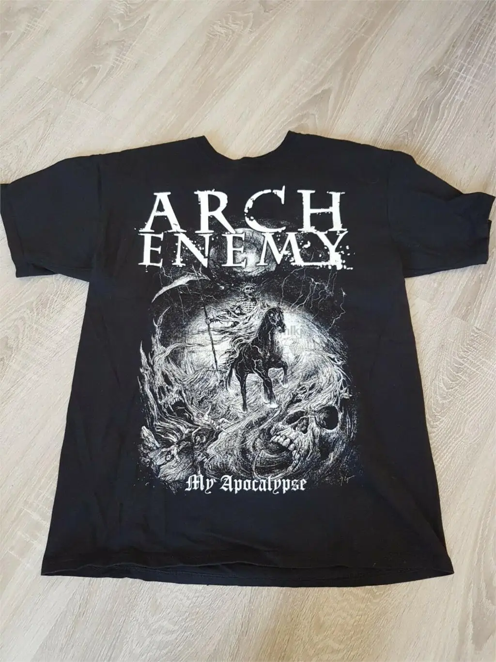 Arch Enemy-My футболка с апокалипсисом-Sehr Guter Zustand модная повседневная круглым вырезом