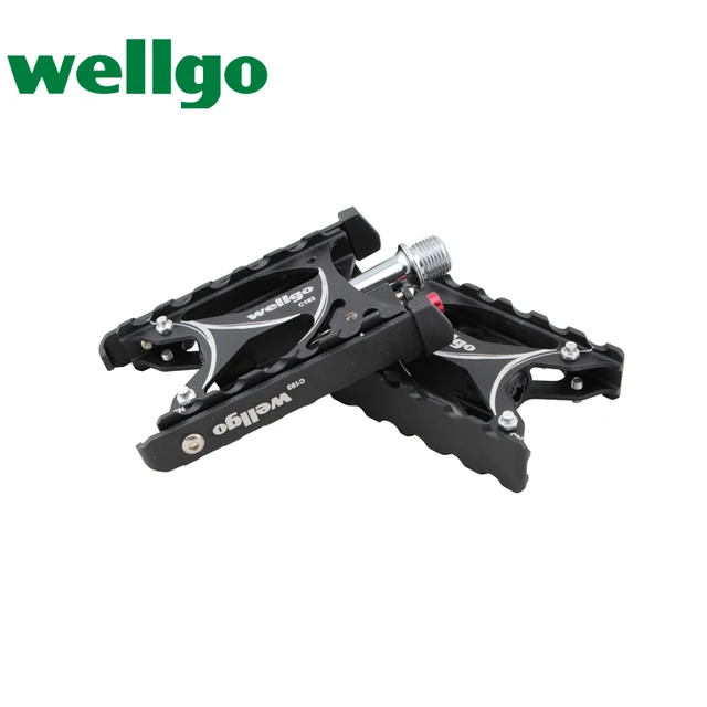 Buy Original Wellgo Folding Bike Pedals Ultra Light