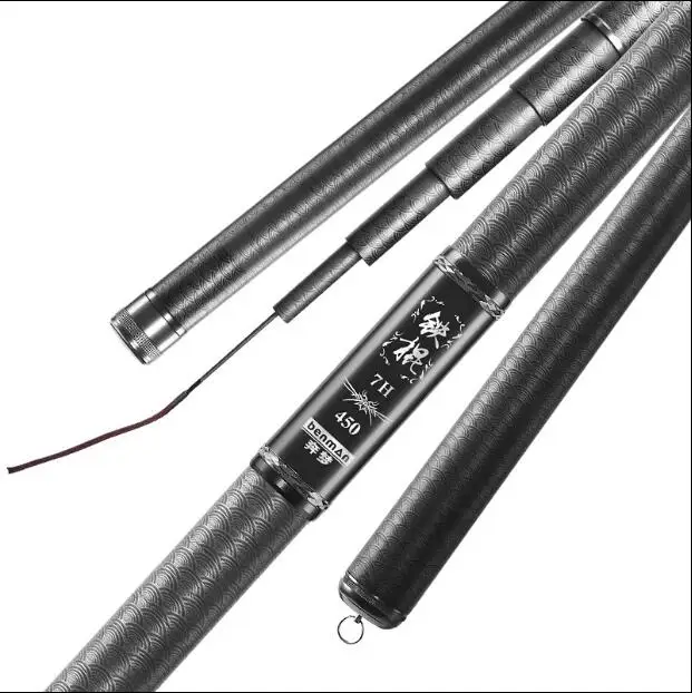 

Handing 7H/8H High Carbon Fishing Rod Telescopic Taiwan Fishing Rod fishing pole Super Hard