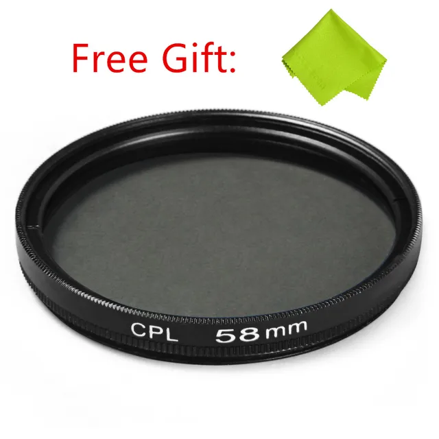 Best Price New CPL Filter 49mm 52mm 55mm 58mm 62mm 67mm 72mm 77mm Circular Polarizer CIR-PL Slim for DSLR Camera Lens add Cleaning Cloth Best Price New CPL Filter 49mm 52mm 55mm 58mm 62mm 67mm 72mm 77mm Circular Polarizer CIR-PL Slim for DSLR Camera Lens add Cleaning Cloth