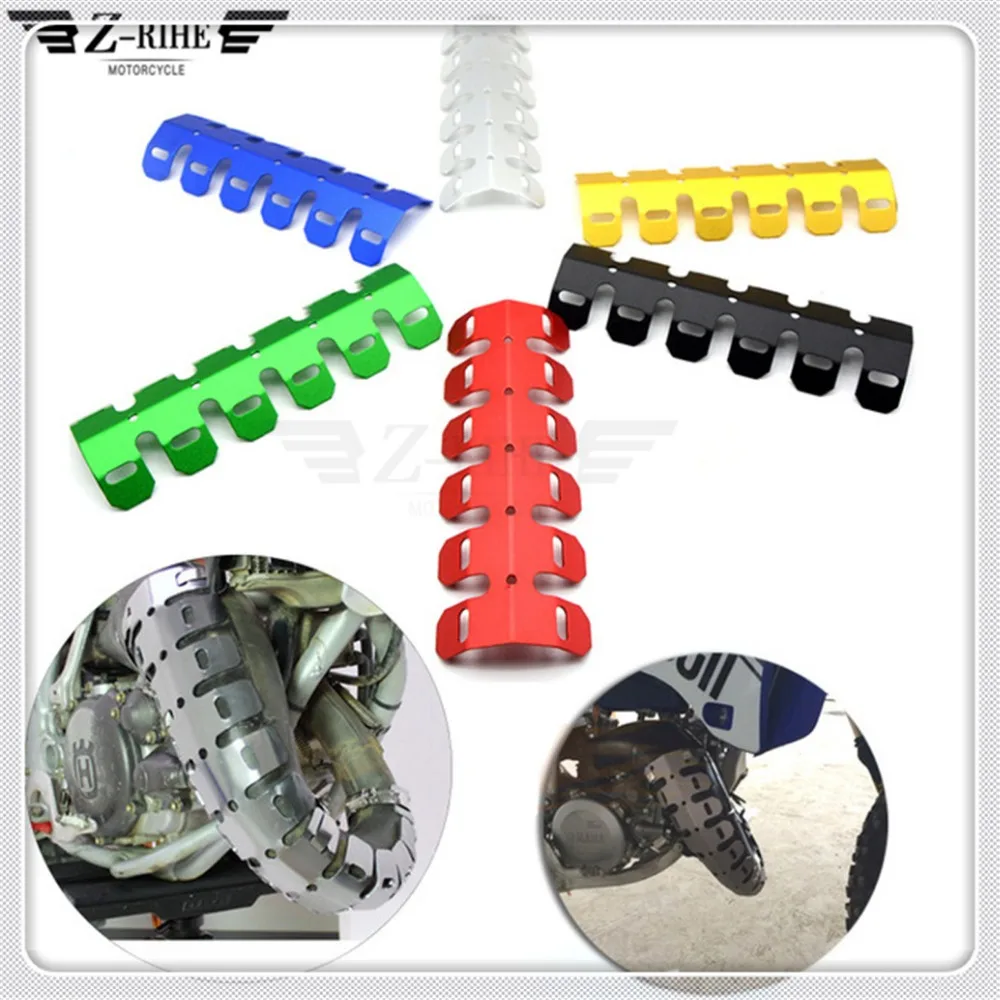 

Motorcycle Accessories Exhaust Muffler Pipe Leg Protector Heat Shield Cover For HONDA XR230 MOTARD XR250 MOTARD CRM250R AR