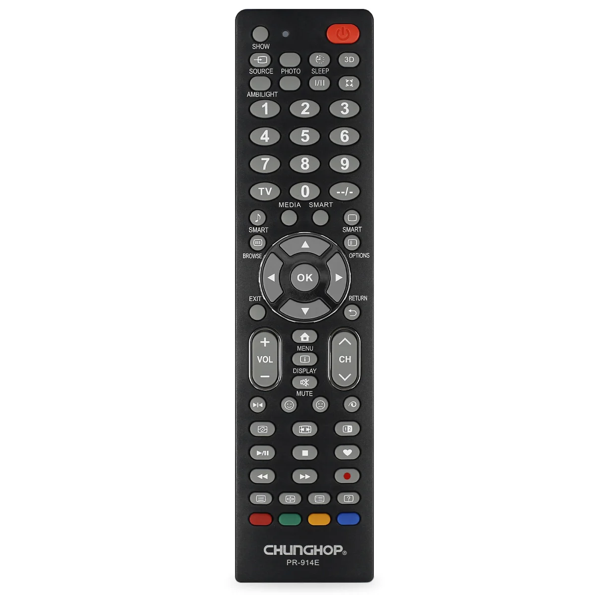 Новый Chunghop дистанционного Управление PR-914E универсальный для Philips ЖК-дисплей Led