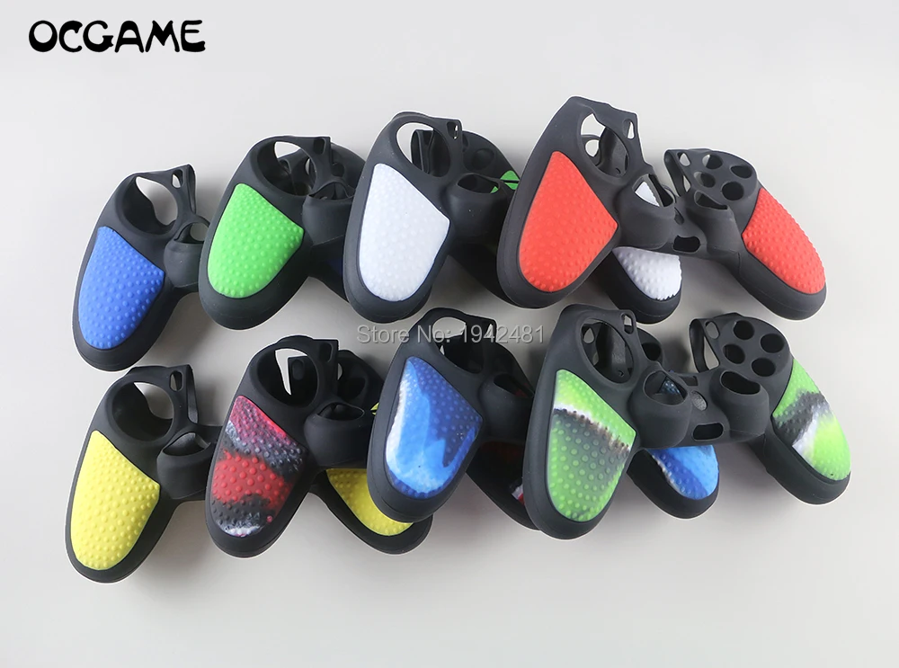 OCGAME Studded Anti-slip Silicone Rubber Cover Skin Case for Sony PlayStation 4 PS4 DS4 Pro Slim Controller | Электроника