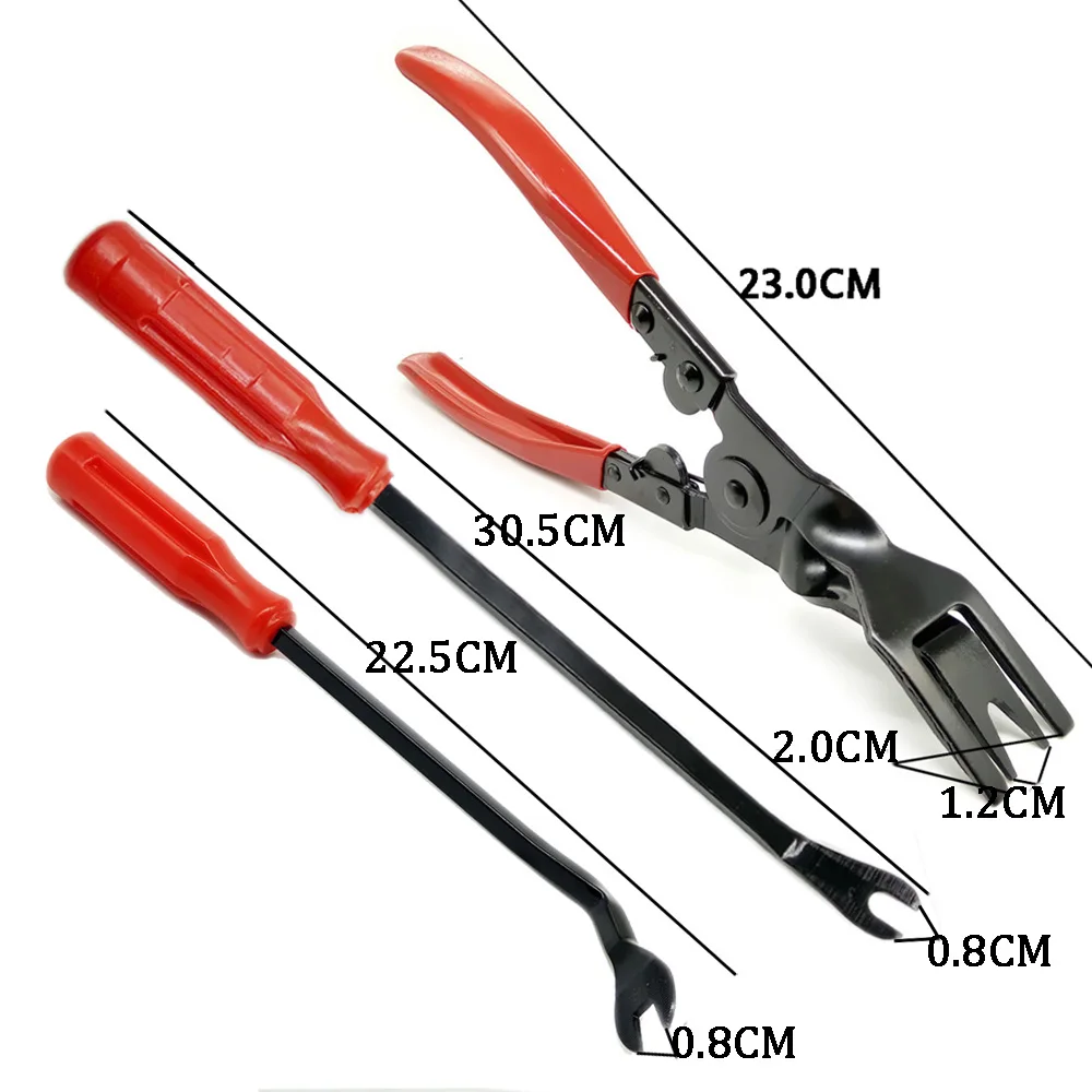 Auot Fastener Removal Tool Car Door Panel Upholstery Engine Cover Fender Clips Repair Tools Installer Clip
