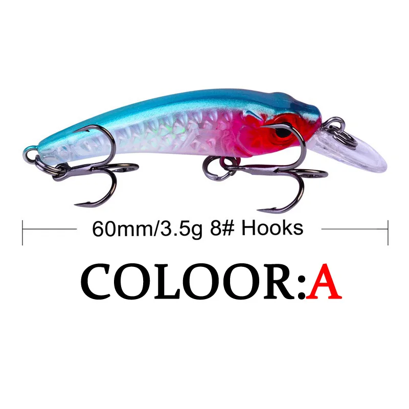 1 Pcs البسيطة المتذبذب Jerkbait 6 cm/3.5g الليزر الصلب الطعم أسماك طعوم صيد معقوفة هوك باس العذبة المياه المالحة معالجة غرق 1 Pcs البسيطة المتذبذب Jerkbait 6 cm/3.5g الليزر الصلب الطعم أسماك طعوم صيد معقوفة هوك باس العذبة المياه المالحة معالجة غرق