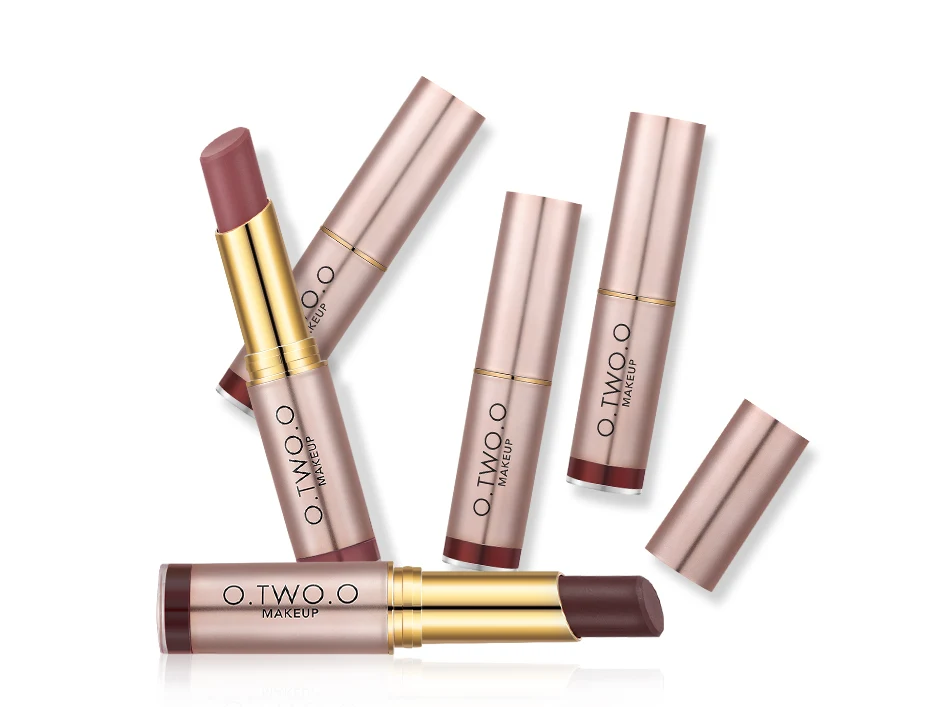 O.TWO.O Brand Makeup Lipstick Matte Organizer Popular 20 Colors Long Lasting Waterproof Nude Lipstick Matte Lip Cosmetics (8)