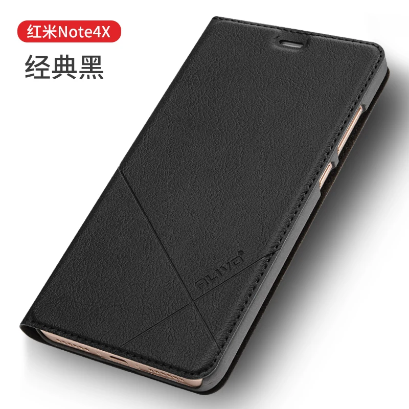 Xiaomi Redmi note 4x Case PU Leather Business Series Flip Cover For #0918 with Tracking Number. | Мобильные телефоны и