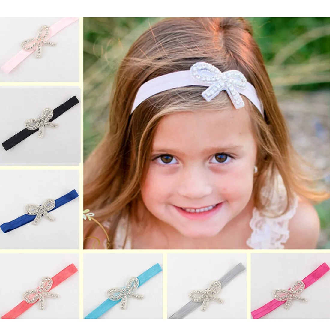 soft bow headbands