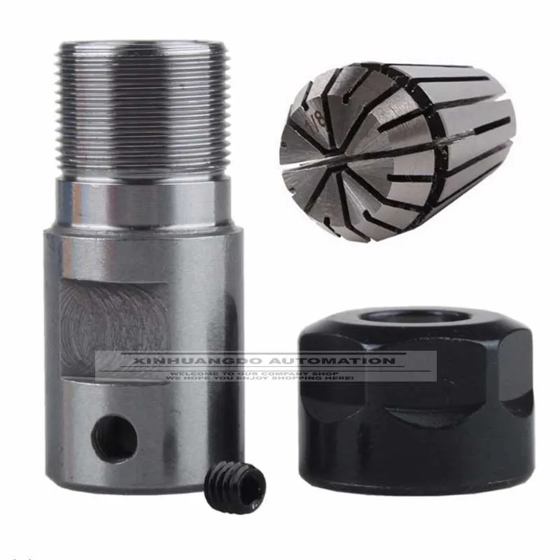 spindle machine tool clamping rod ER11 shaft 6 motor lengthened clamping knife engraving machine drill set take with ER11 collet