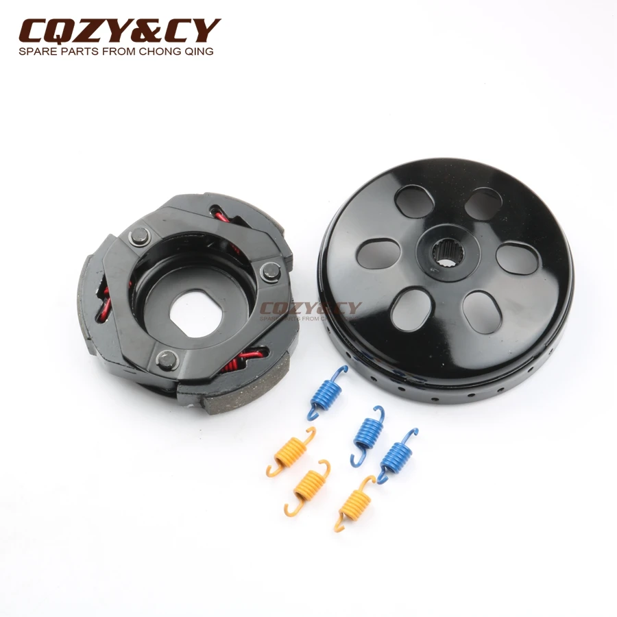 Performance clutch bell & clutch for MUZ / MZ Moskito R 125cc GY6