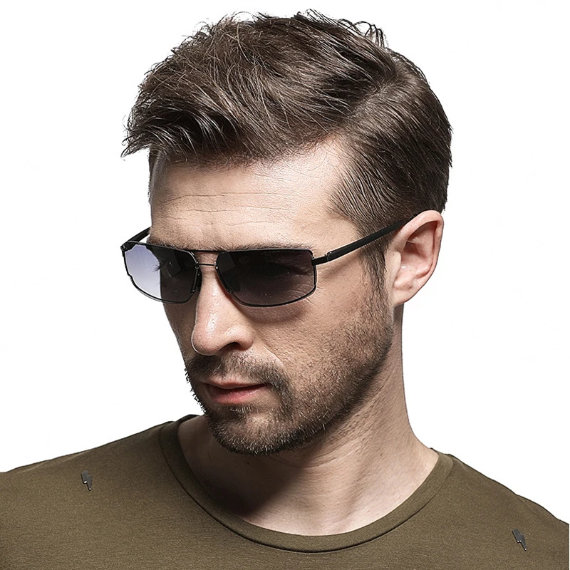 Brand Man Polarized Sunglasses Vintage Glasses Driving Goggles Original Spectacles Clip On Hd Visoin Car Accessories | - Цена: 