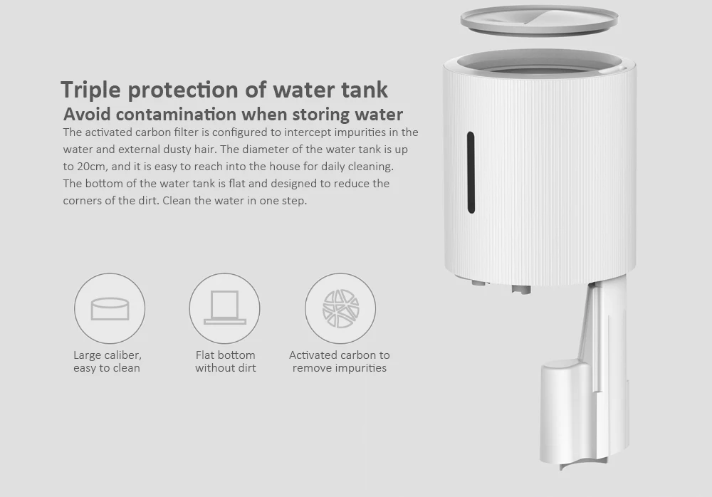 Deerma DEM - SJS600 5L Large Capacity Purifying Humidifier from Xiaomi Youpin