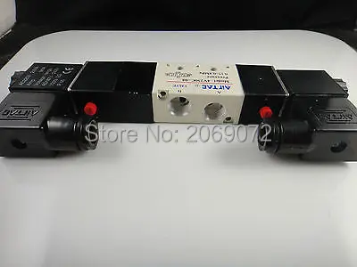 1 шт. 4V230-08C 5Ports3Position двойной соленоидный Пневматический воздушный клапан 1/" BSPT DC24V