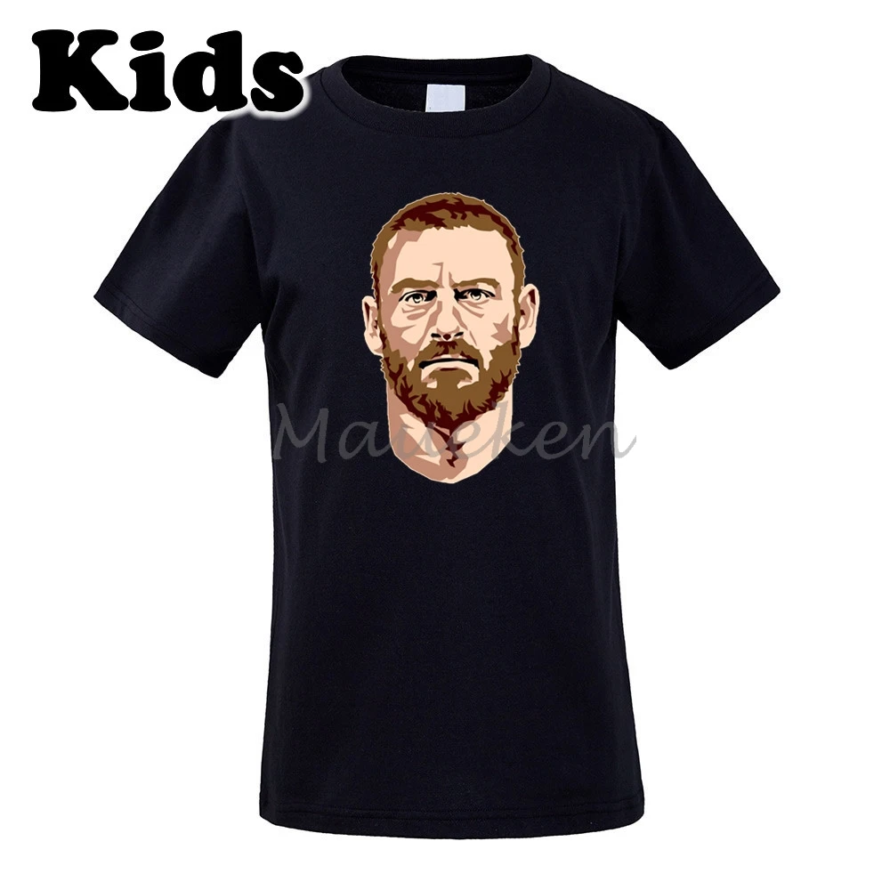 Детская футболка De Rossi 16 Pericolo tatoaggio danele AS Roma одежда футболка для мальчиков и девочек Футболка с круглым вырезом W19040703
