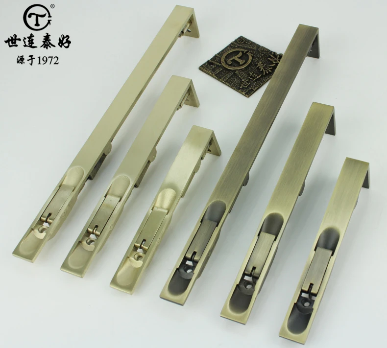 

Taiwan world Lian Tai good copper lock, stainless steel dark bolt, letter door bolt, world bolt, DR 07 single price