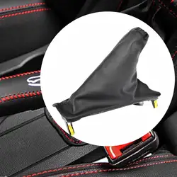 Крышка ручного тормоза черный PU кожаный ручной тормоз пылезащитный чехол для Ford Falcon FG FG-X 2008-2018 BG2A837A1S автомобильный Стайлинг
