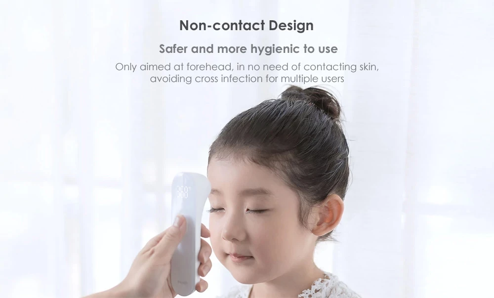 Xiaomi Mijia iHealth Thermometer Accurate Digital Fever Infrared Clinical Thermometer Non Contact Measurement with LED screen (10)