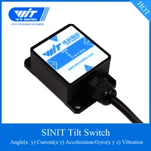 WitMotion SINIT двухосевой высокоточные датчики наклона ракурса переключатель выходной ток инклинометр, IP67 Водонепроницаемый антивибрационный