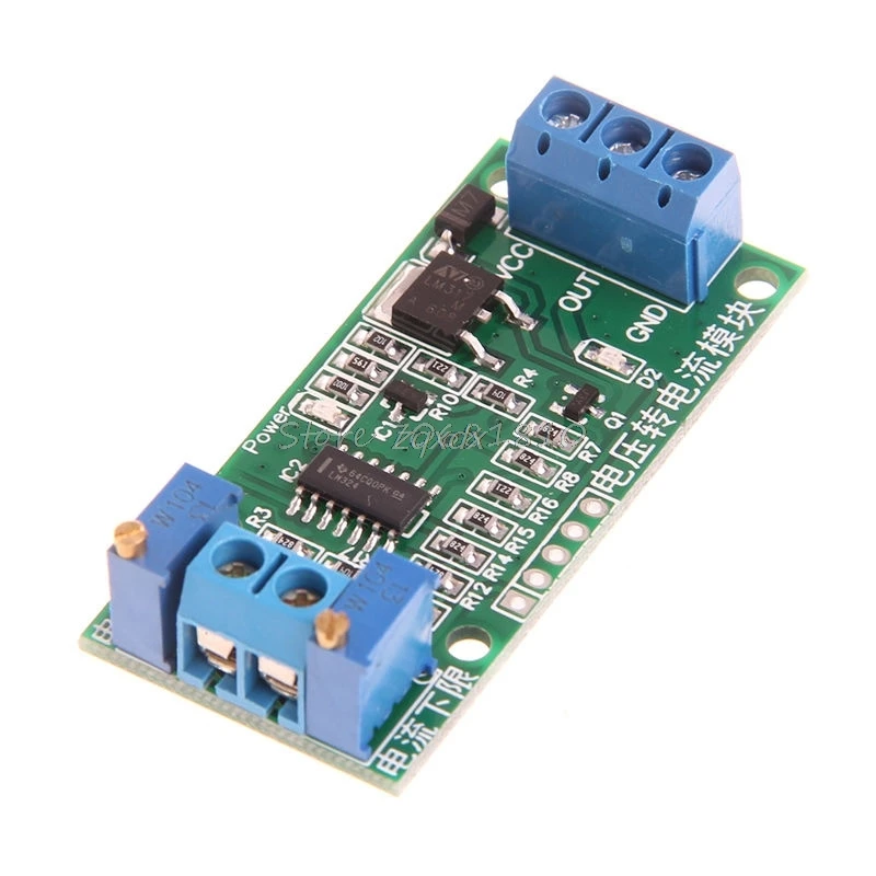

Voltage to Current Transmitter Signal Module 0-5V to 4-20mA Linear Conversion Z09 Drop ship