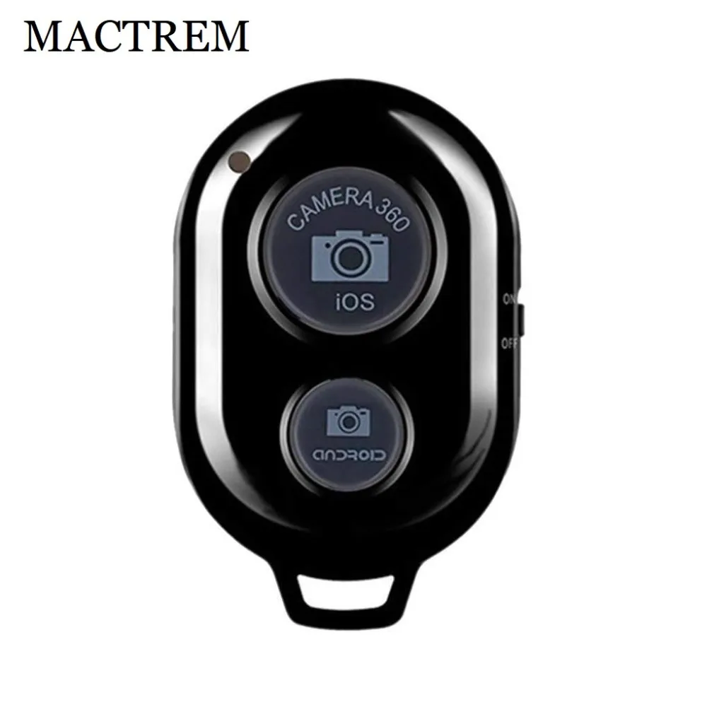 Беспроводной Bluetooth Автоспуск затвора камеры MACTREM с пультом дистанционного