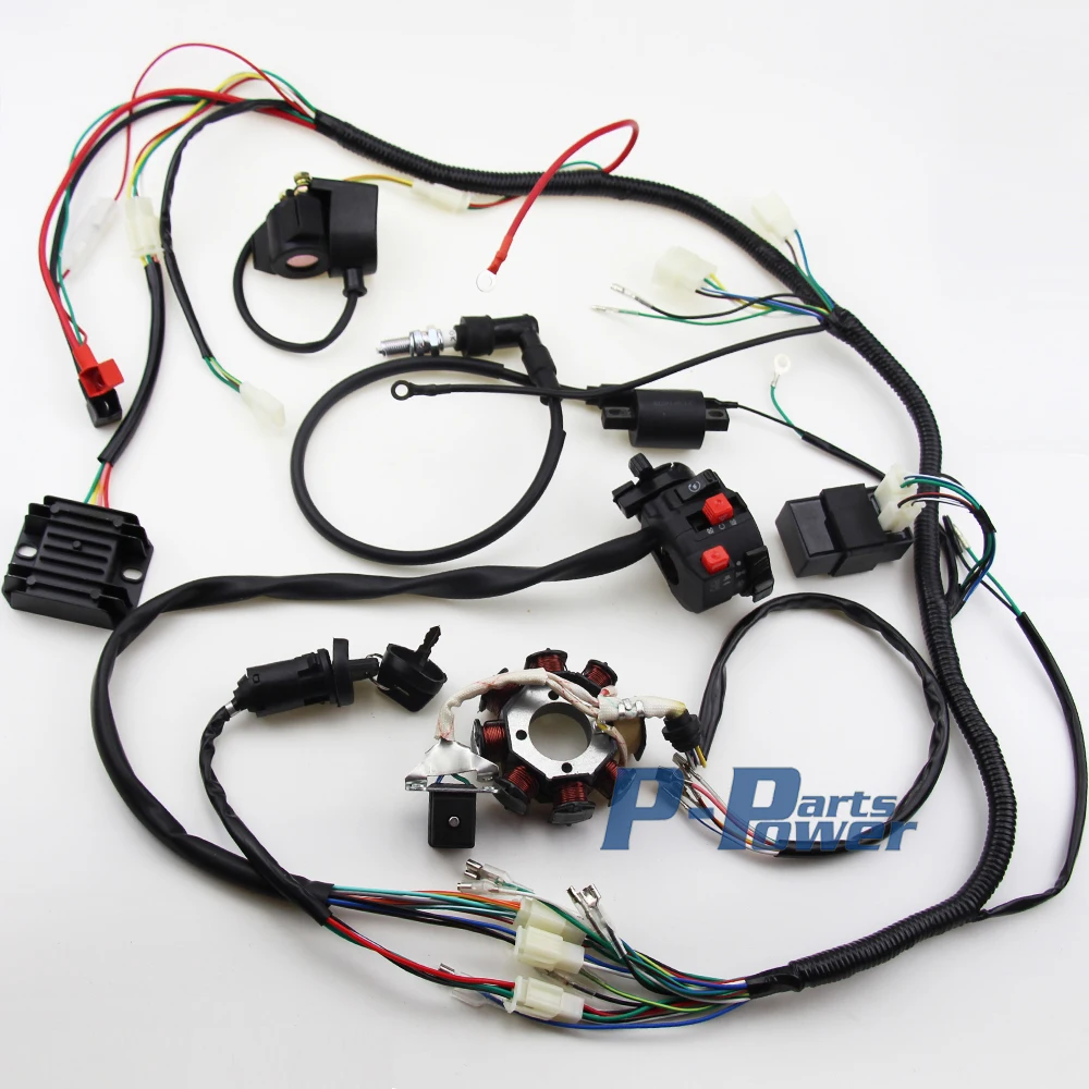 Popular Atv Wiring Harness-Buy Cheap Atv Wiring Harness ... roketa 90cc wiring diagram 