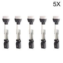 5x GU10 разъем База разъем Керамика держатель лампы проводного соединения для GU10 База галогенные розетки или gu10 светодиодные лампы