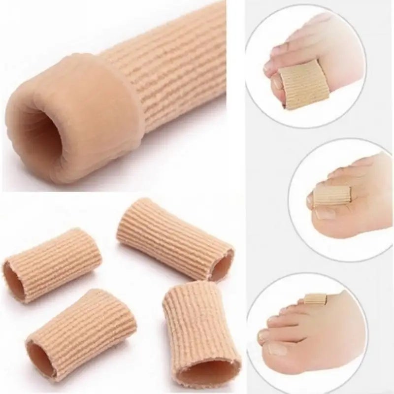 

Feet Finger Corrector Insoles Fabric Gel Silicone Tube Bunion Toes Fingers Separator Divider Protector Corns Calluses
