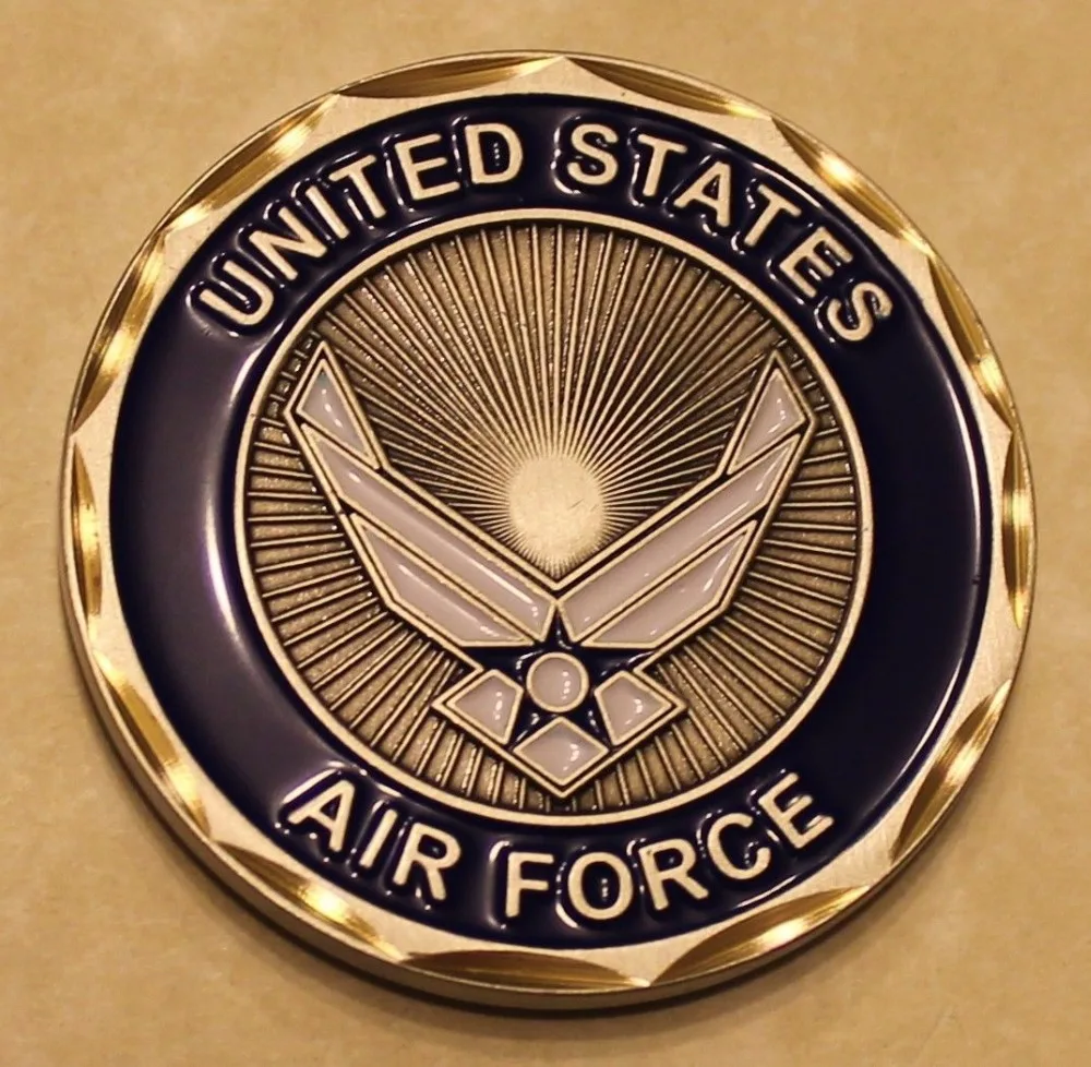 4 шт./партия, F-35 Lightning II Air Force наградная монета