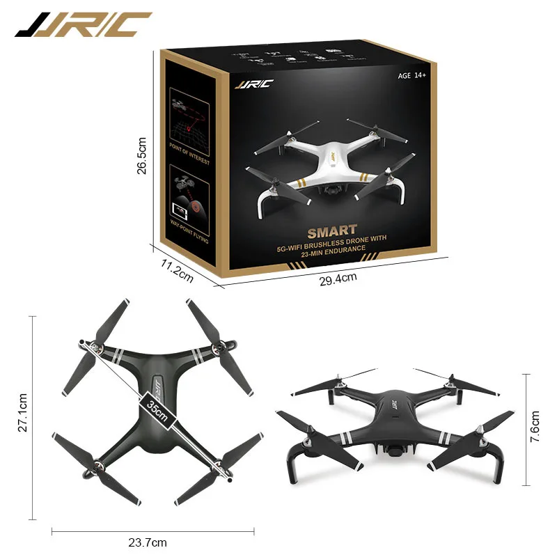 2019 вертолет GPS JJRC X7 5G WiFi бесщеточные Дроны для фотосъемки с 23 мин. выносливости RC